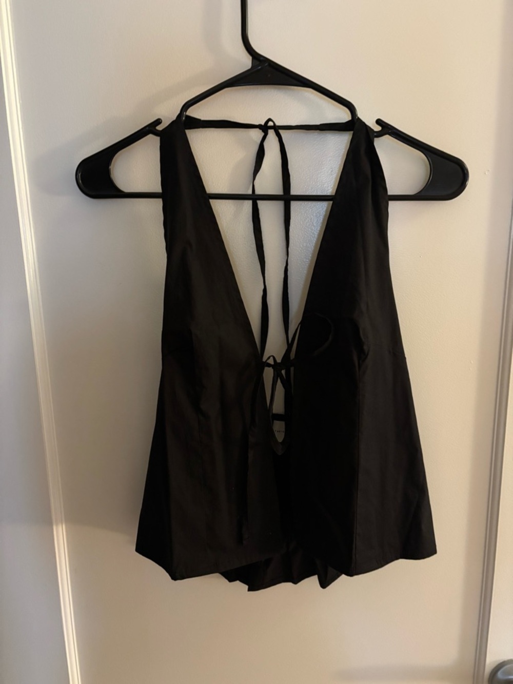 NWOT Deiji Studios Open halter top (black) - Picture 2 of 5